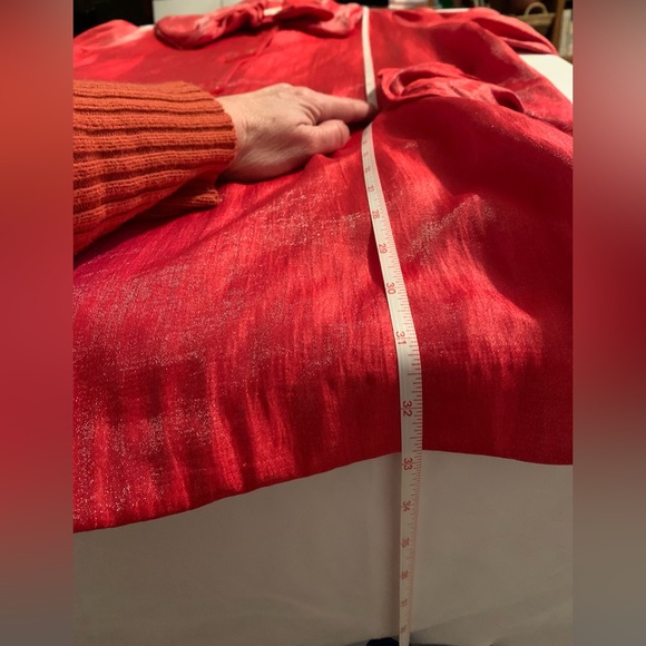 Red iridescent coat…..NWT!! - Picture 6 of 9